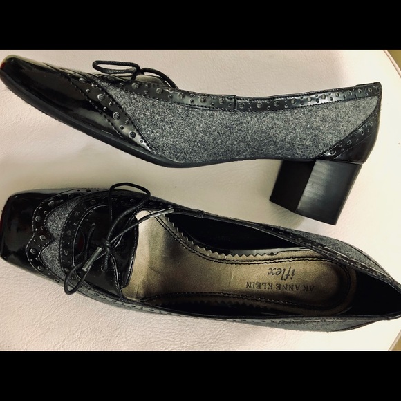 Brand New Black/Grey Anne Klein Shoes, size 7.5 - Picture 2 of 4